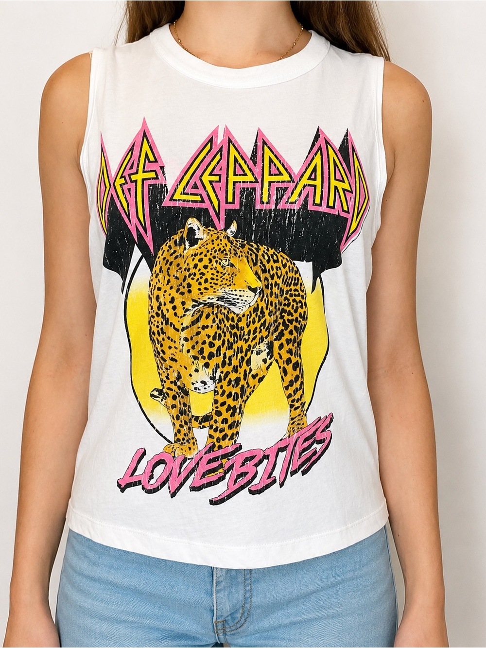 Def Leppard English Rock Band Muscle Tee